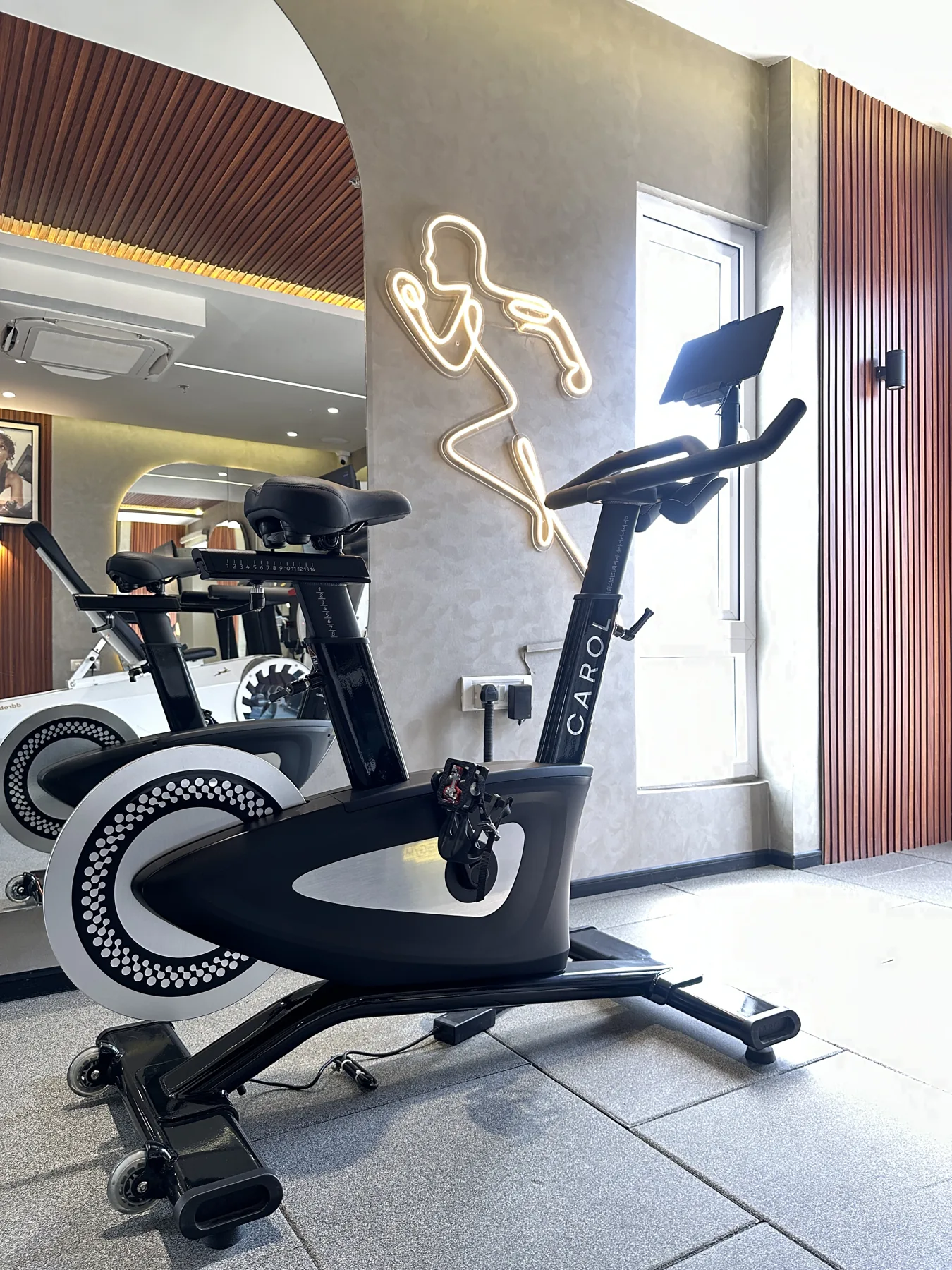 Cardio equipment inside xLongevity and Gym